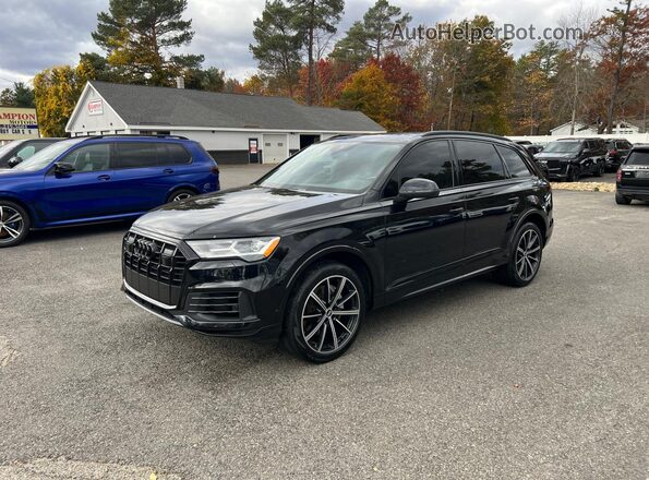 WA1LXAF76MD030700 2021 AUDI Q7 Black Tył lewy
