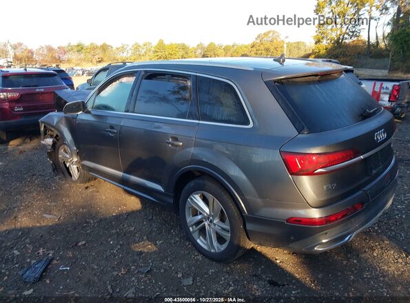 WA1LXAF77MD000461 2021 AUDI Q7 Серый Вид задней части салона