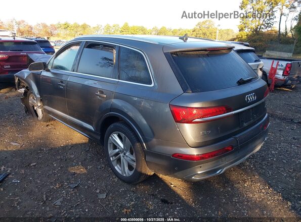 WA1LXAF77MD000461 2021 AUDI Q7 Серый Задняя левая четверть