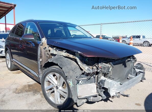 WA1LXAF79MD018170 2021 AUDI Q7 Black Front view