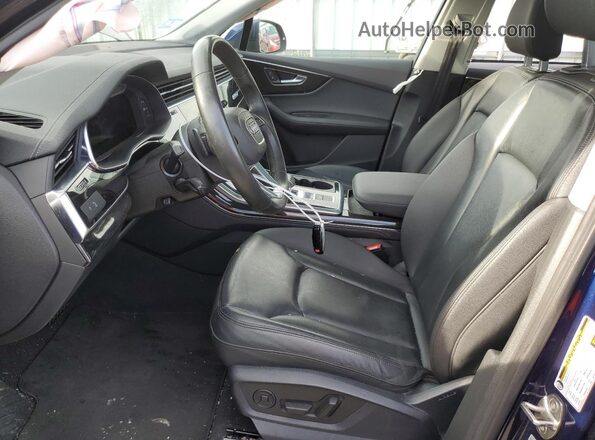 WA1LXBF70PD009383 2023 AUDI Q7 Синий Вид салона спереди