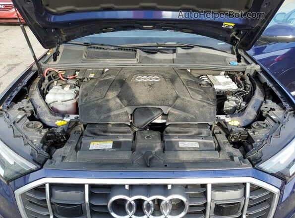 WA1LXBF70PD009383 2023 AUDI Q7 Синий Вид подкапотного пространства