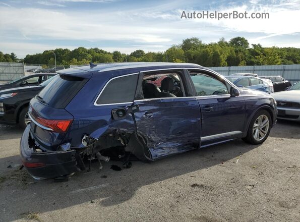 WA1LXBF70PD009383 2023 AUDI Q7 Синий Задняя правая четверть