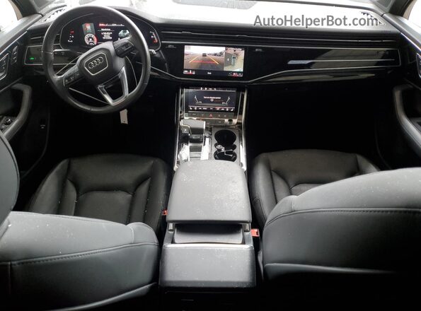 WA1LXBF71ND004948 2022 AUDI Q7 Gray Առջևի վահանակի տեսք