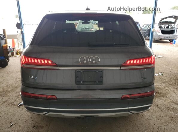 WA1LXBF71ND004948 2022 AUDI Q7 Gray Հետևի տեսք