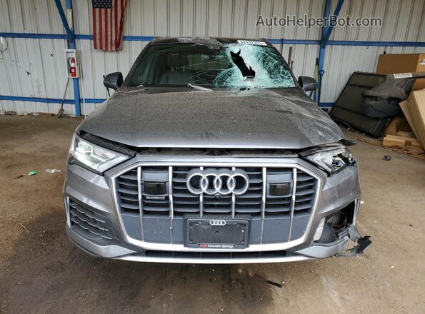 WA1LXBF71ND004948 2022 AUDI Q7 Gray Դիմացի տեսք