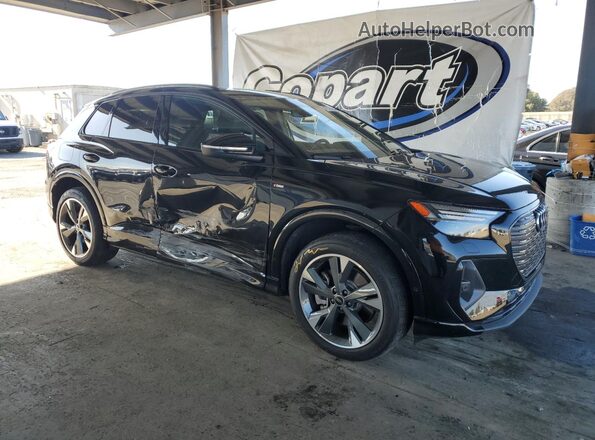 WA1M2BFZ2PP053534 2023 AUDI Q4 Black Передня права чверть
