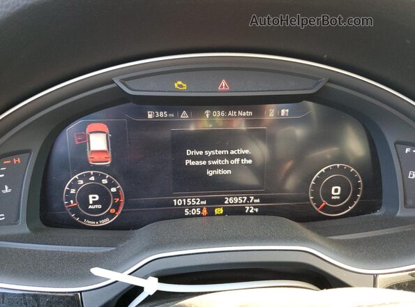 WA1VAAF75JD020861 2018 AUDI Q7 Silver 