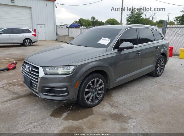WA1VAAF77HD019866 2017 AUDI Q7 Gray Front left