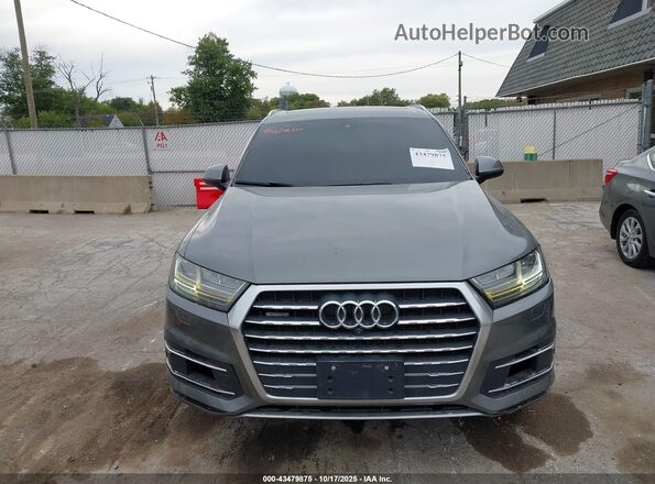 WA1VAAF77HD019866 2017 AUDI Q7 Gray Instrument cluster view