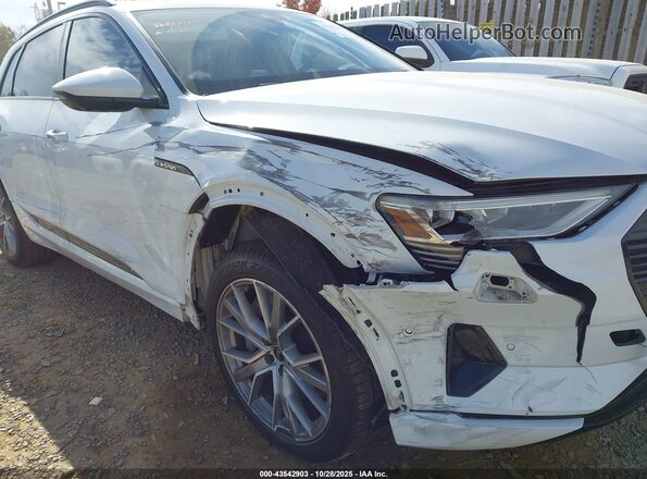 WA1VAAGE8MB038896 2021 AUDI E-TRON White Vista frontal