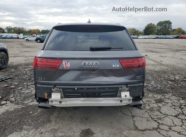 WA1VABF78JD031682 2018 AUDI Q7 Gray Rear view