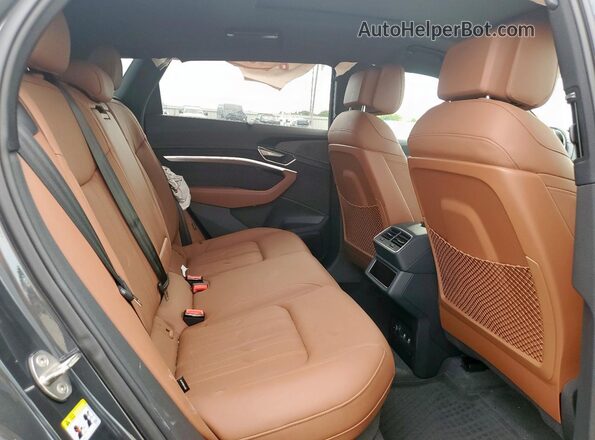 WA1VABGE1KB009596 2019 AUDI E-TRON Black Rear interior view