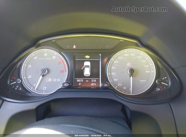WA1VCAFP2GA059086 2016 AUDI SQ5 Blue Հետևի նստատեղերի տեսք