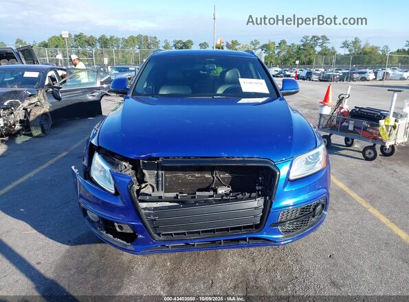 WA1VCAFP2GA059086 2016 AUDI SQ5 Blue Սարքավորումների վահանակի տեսք
