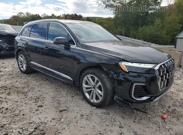 WA1VVBF7XSD006109 2025 AUDI Q7 Black წინა მარჯვენა
