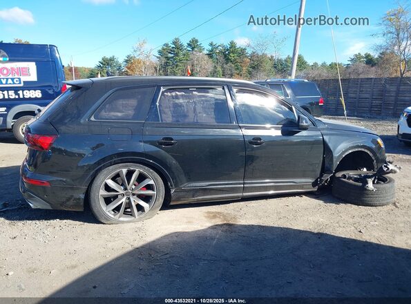 WA1VWBF76PD021744 2023 AUDI SQ7 Black Вид задньої частини салону
