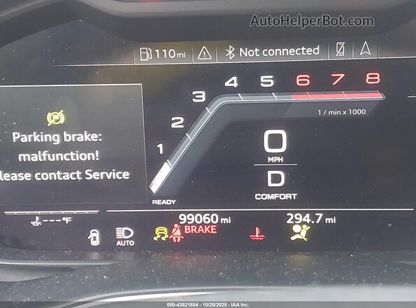 WA1VWBF79LD012918 2020 AUDI SQ7 Black 