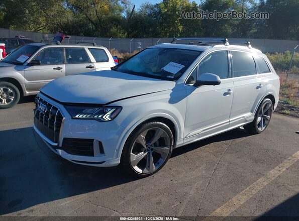 WA1VXAF73LD000805 2020 AUDI Q7 White Передня ліва чверть