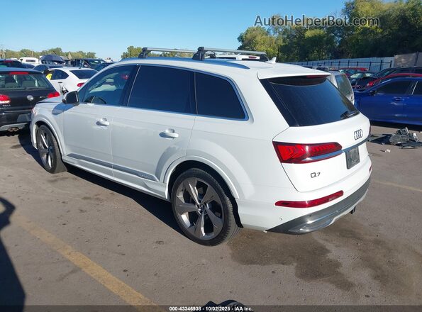 WA1VXAF73LD000805 2020 AUDI Q7 White Задня ліва чверть