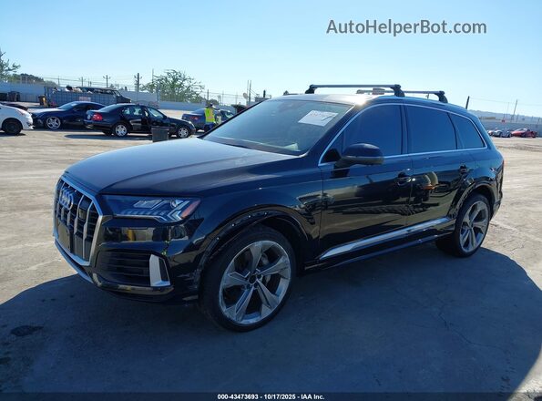 WA1VXAF73MD014253 2021 AUDI Q7 Black Przód lewy