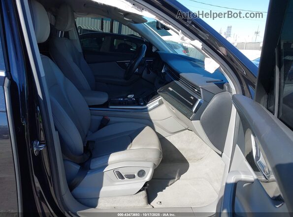 WA1VXAF73MD014253 2021 AUDI Q7 Black Widok wnętrza z przodu