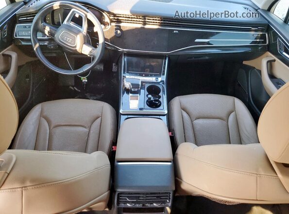 WA1VXAF75LD004399 2020 AUDI Q7 Teal Вид панелі приладів