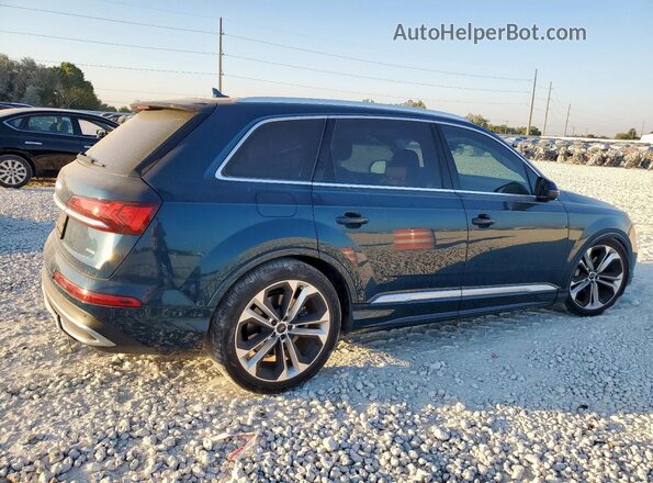WA1VXAF75LD004399 2020 AUDI Q7 Teal Задня права чверть