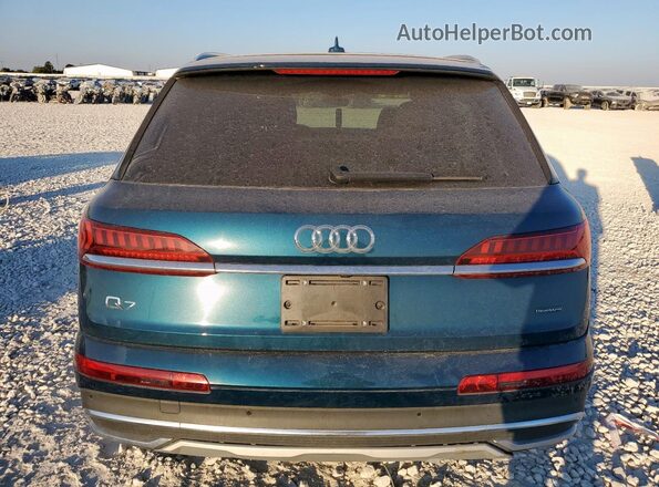 WA1VXAF75LD004399 2020 AUDI Q7 Teal Вид ззаду