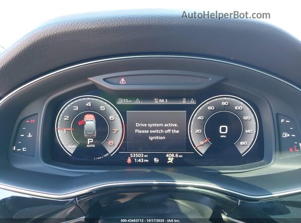 WA1VXAF75LD013037 2020 AUDI Q7 Белый Вид задних сидений