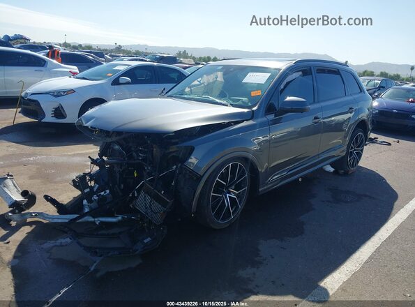 WA1VXAF77MD010576 2021 AUDI Q7 Gray Front left