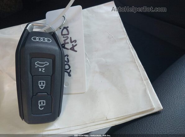 WAU2BCFU9SN031278 2025 AUDI OTHER Black წინა პანელის ხედი