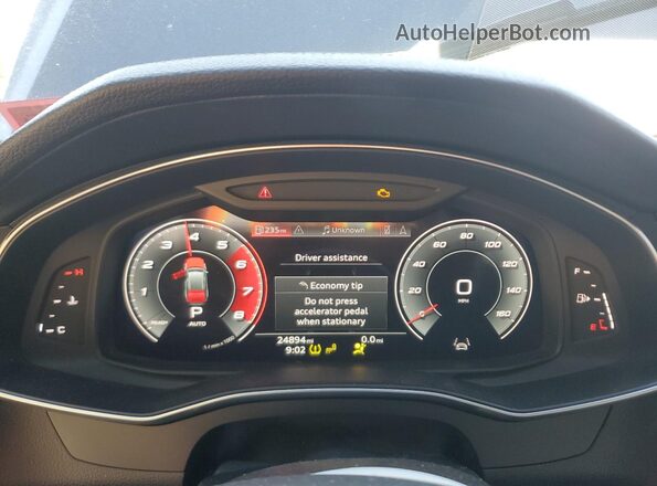 WAU72BF25MN012759 2021 AUDI OTHER Blue Vista del cuadro de instrumentos