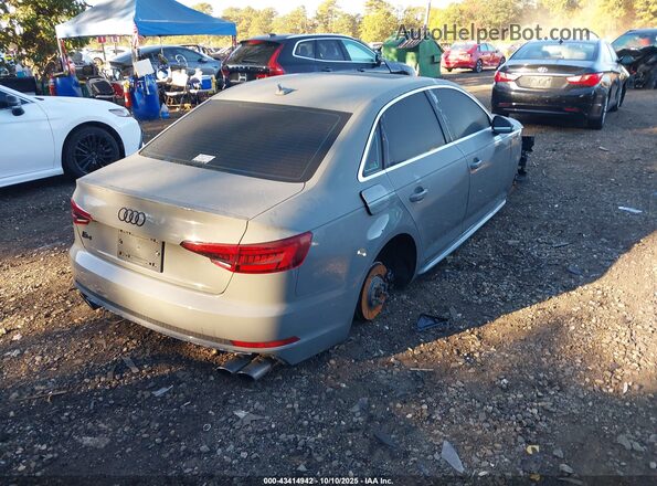 WAUA4AF44KA106289 2019 AUDI S4 Серый Задняя правая четверть