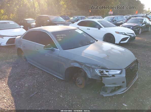 WAUA4AF44KA106289 2019 AUDI S4 Серый Вид задней части салона