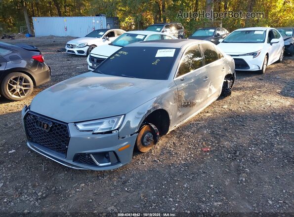 WAUA4AF44KA106289 2019 AUDI S4 Серый Передняя левая четверть