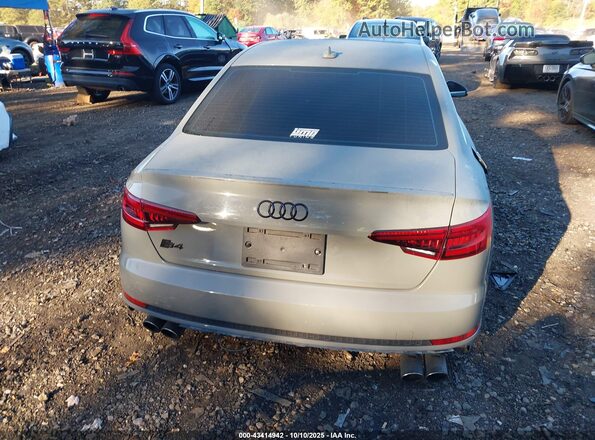 WAUA4AF44KA106289 2019 AUDI S4 Серый 
