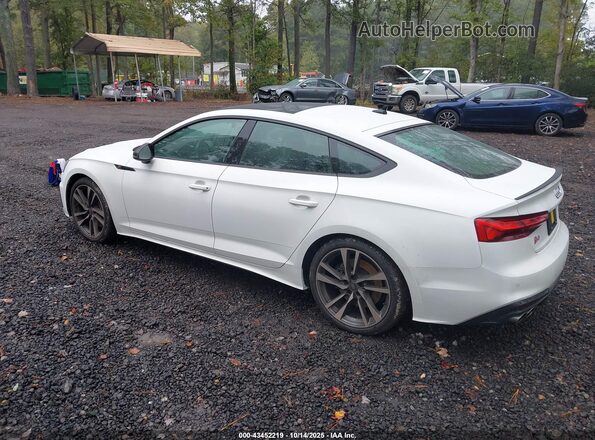 WAUA4CF58NA033825 2022 AUDI S5 White უკანა მარცხენა