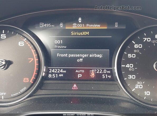 WAUABAF47NN002740 2022 AUDI OTHER Black Vista de los asientos traseros