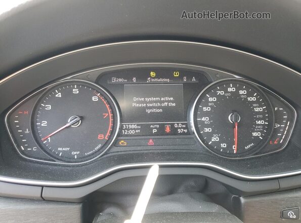 WAUABAF48MN016015 2021 AUDI OTHER Charcoal Սարքավորումների վահանակի տեսք