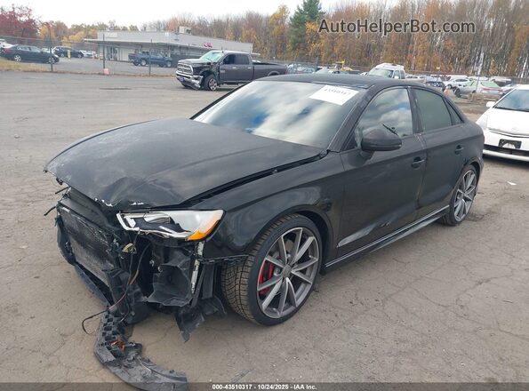 WAUB1GFF4G1096405 2016 AUDI S3 Black Передня ліва чверть
