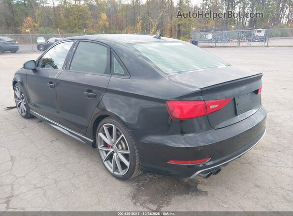 WAUB1GFF4G1096405 2016 AUDI S3 Black Задня ліва чверть