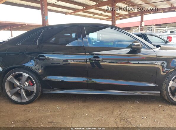WAUB1GFF4KA087664 2019 AUDI S3 Черный Вид задней части салона