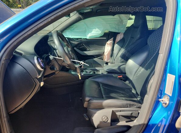WAUB1GFF9H1054202 2017 AUDI S3 Blue 