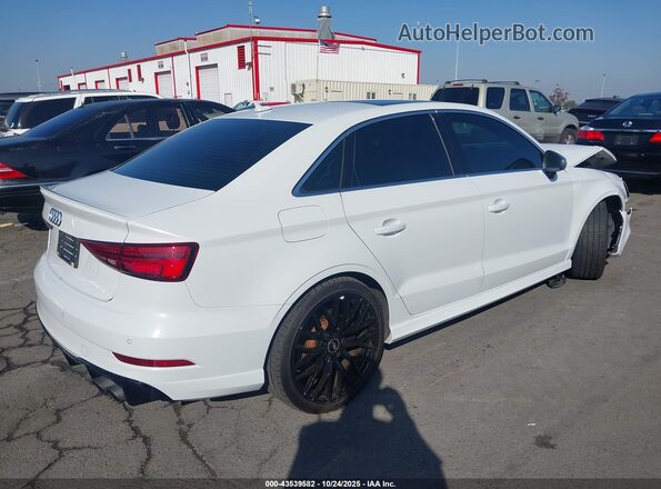 WAUB1GFFXH1012816 2017 AUDI S3 White Задня права чверть