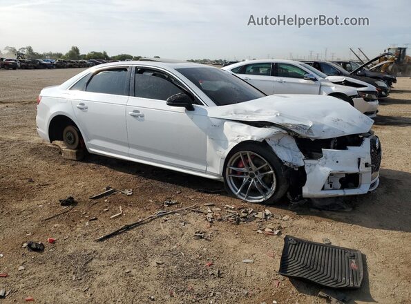 WAUB4AF42JA139830 2018 AUDI S4 White 
