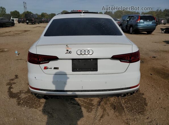 WAUB4AF42JA139830 2018 AUDI S4 White 