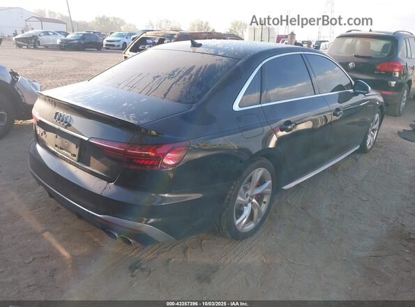 WAUB4AF42LA042839 2020 AUDI S4 Черный Задняя правая четверть