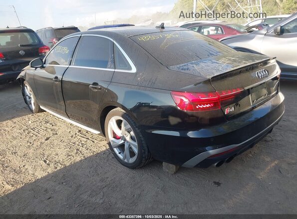 WAUB4AF42LA042839 2020 AUDI S4 Черный Задняя левая четверть
