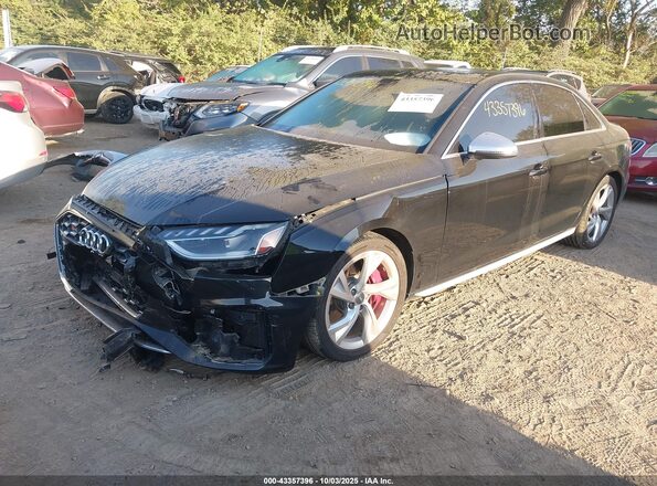 WAUB4AF42LA042839 2020 AUDI S4 Черный Передняя левая четверть